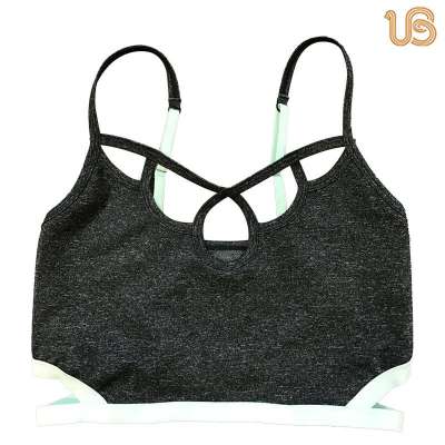 Girl′s Sexy Seamless Sports Bra