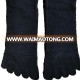 Yoga Five Toe Socks In Stock/Black Middle Calf Five Toe Socks