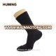 50% Merino Wool Cheap Custom Made Logo Winter Black Mens Dress Socks